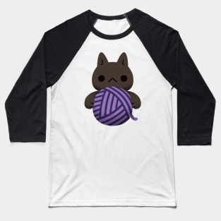 Yarn Kitty - Burmese Baseball T-Shirt